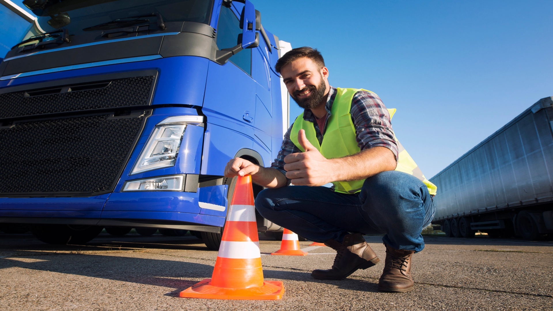 an engineer studying traffic impact